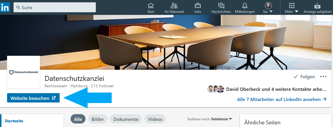 LinkedIn_2 LinkedIn Startseite